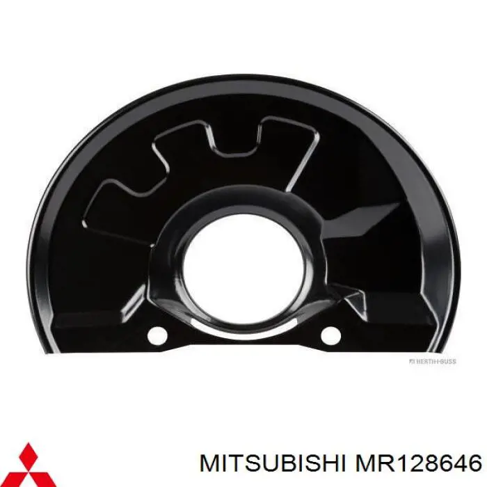 Захист гальмівного диска, переднього, правого MR128646 Mitsubishi