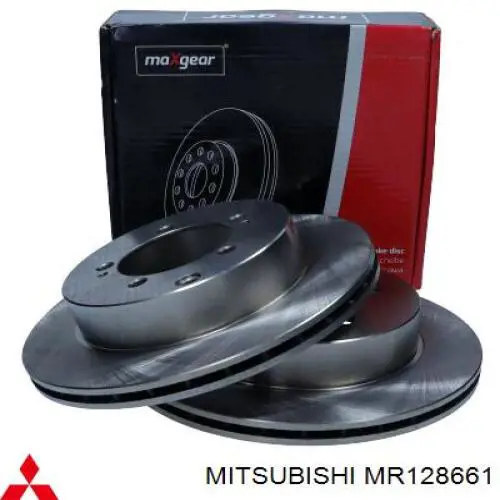 Гальмівні диски MR128661 Mitsubishi