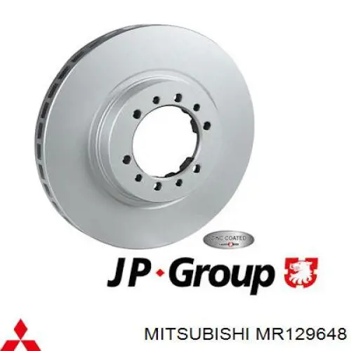 Купити MR129648 Mitsubishi Ротор гальмівний