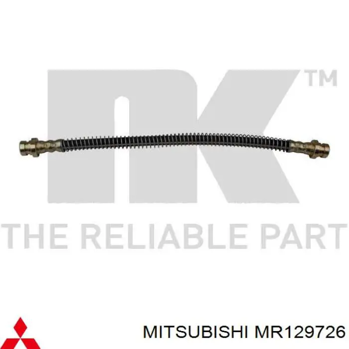 Шланг гальмівний передній MR129726 Mitsubishi