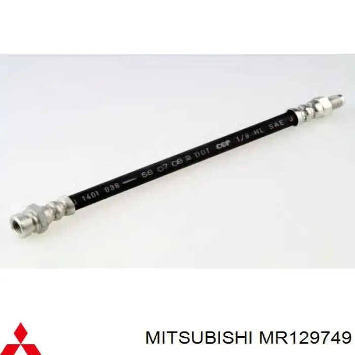 MR129749 Mitsubishi шланг гальмівний передній