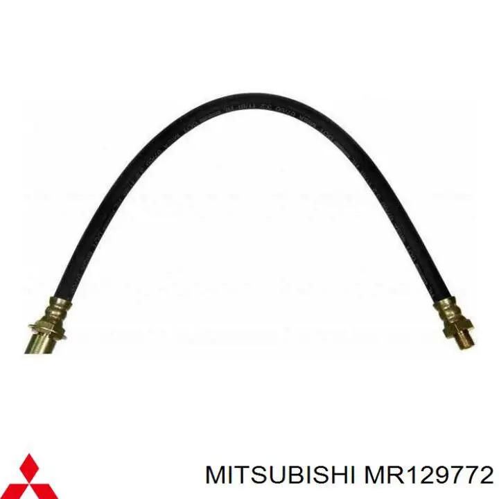 Шланг гальмівний передній Mitsubishi MR129772 ціна, від 6.50 USD