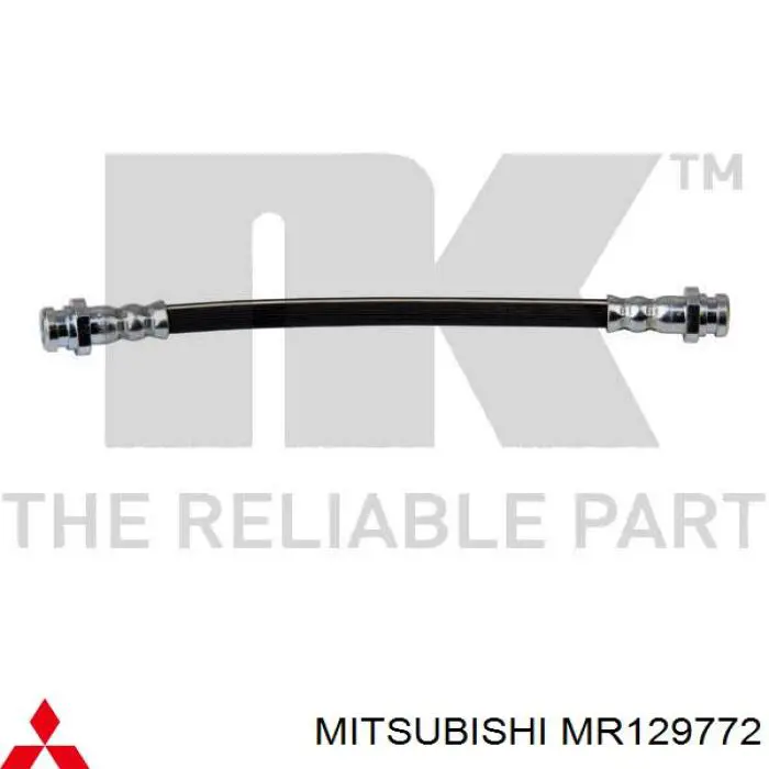 Купити MR129772 Mitsubishi Гальмівні шланги передні