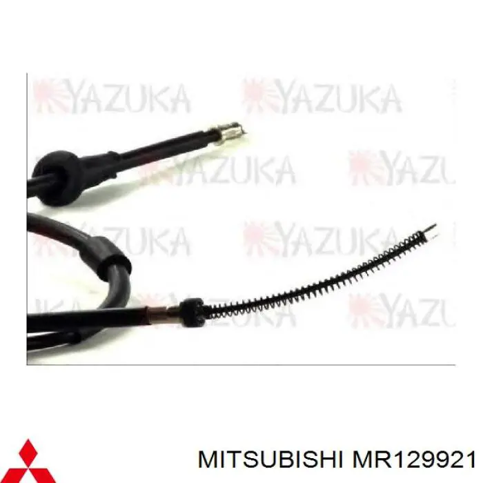 MR129921 Mitsubishi Трос ручника задній лівий