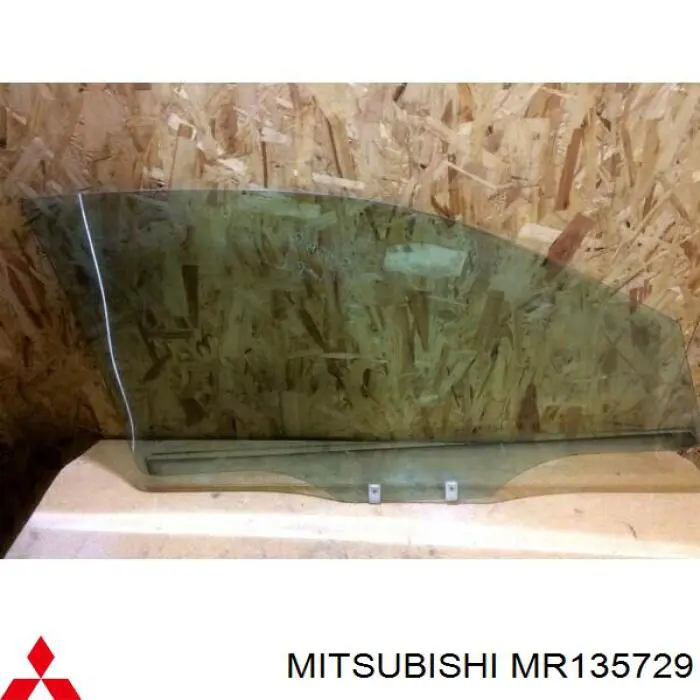 Скло передніх дверей, лівих Mitsubishi MR135729 ціна, від 27.85 USD