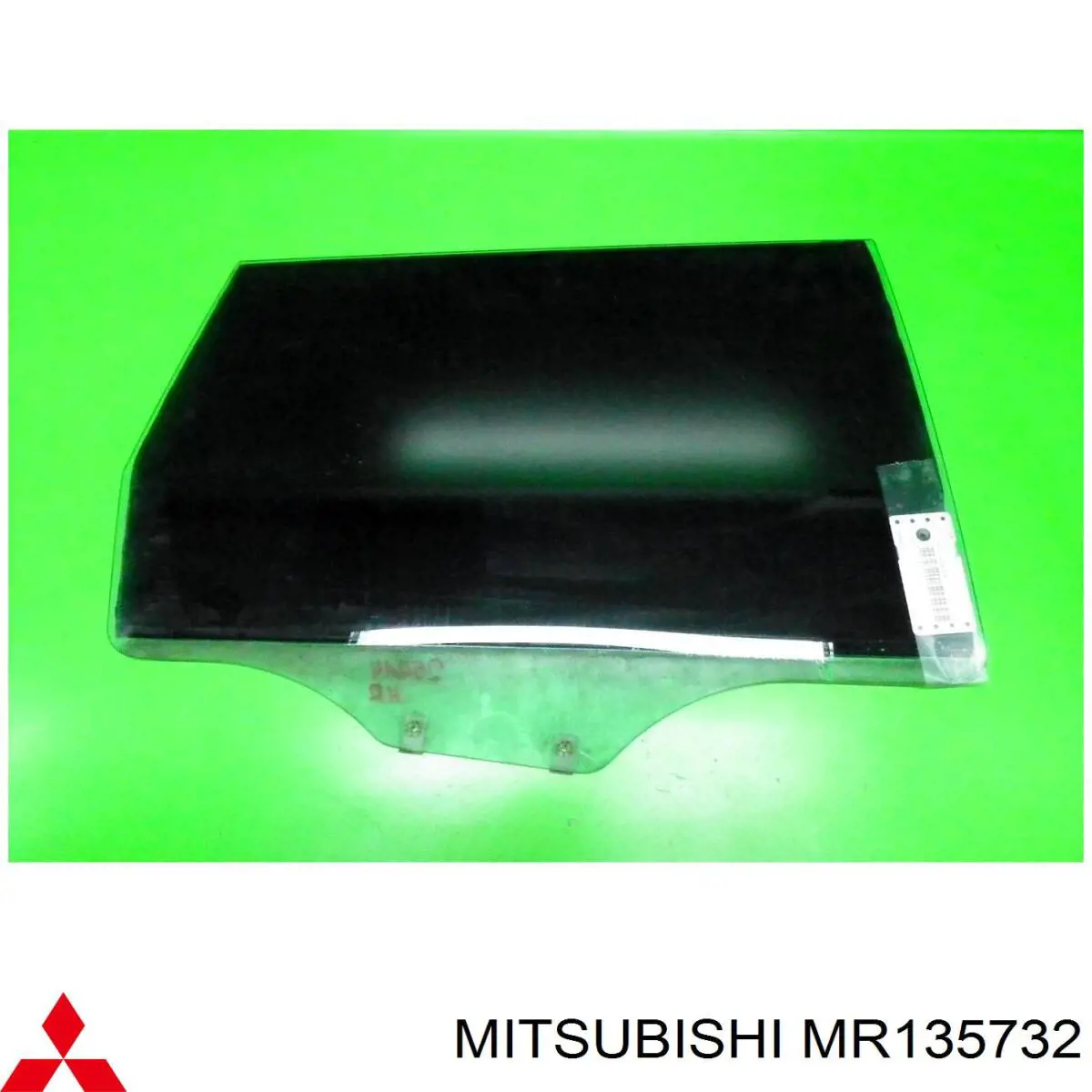 Скло задньої двері правої на Mitsubishi Space Star (DG0)