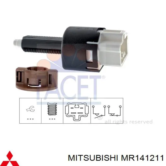MR141211 Mitsubishi датчик включення стопсигналу