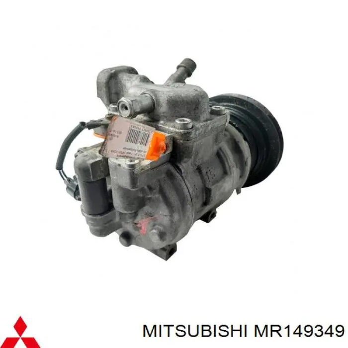 Компресор кондиціонера Mitsubishi Space Wagon (N3W, N4W) (Міцубісі Спейс вагон)