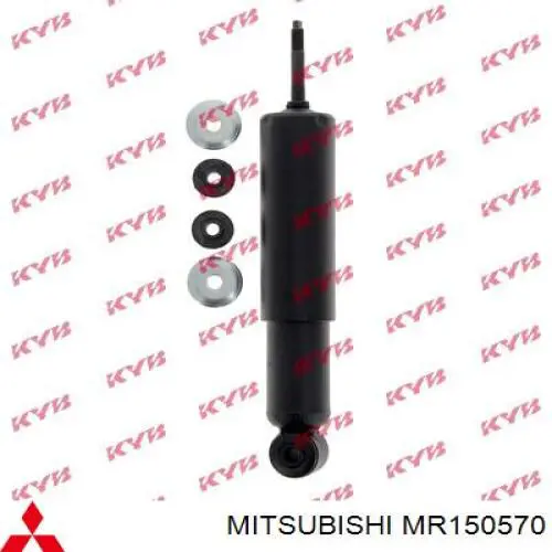 Стойка амортизатора передняя Mitsubishi MR150570 ціна, від 34.33 USD