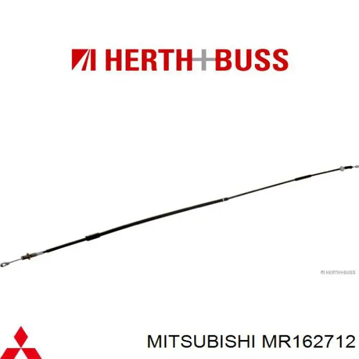 Трос зчеплення MR162712 Mitsubishi