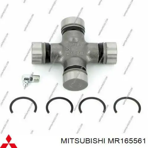 Хрестовина карданного валу Mitsubishi MR165561 ціна, від 16.28 USD
