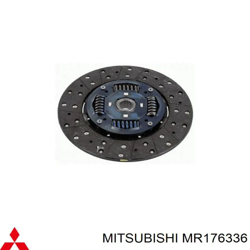 Диск зчеплення MR176336 Mitsubishi