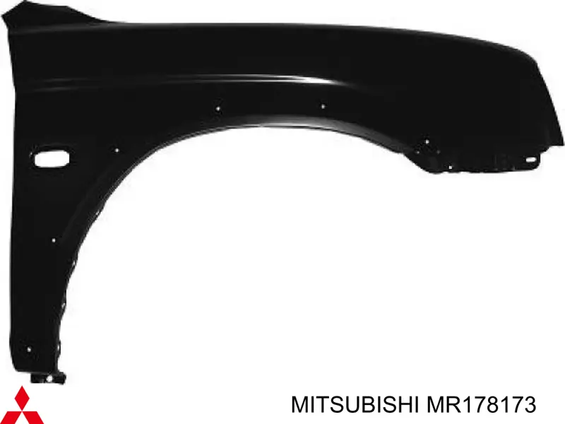 Ліве переднє крило Mitsubishi MR178173 ціна, від 103.56 USD
