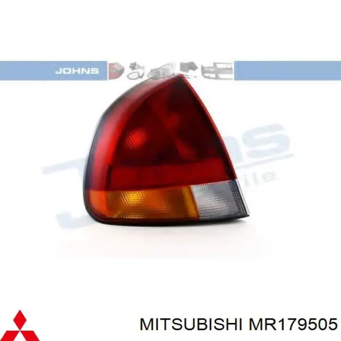 Ліхтар задній лівий, зовнішній на Mitsubishi Carisma (DA)
