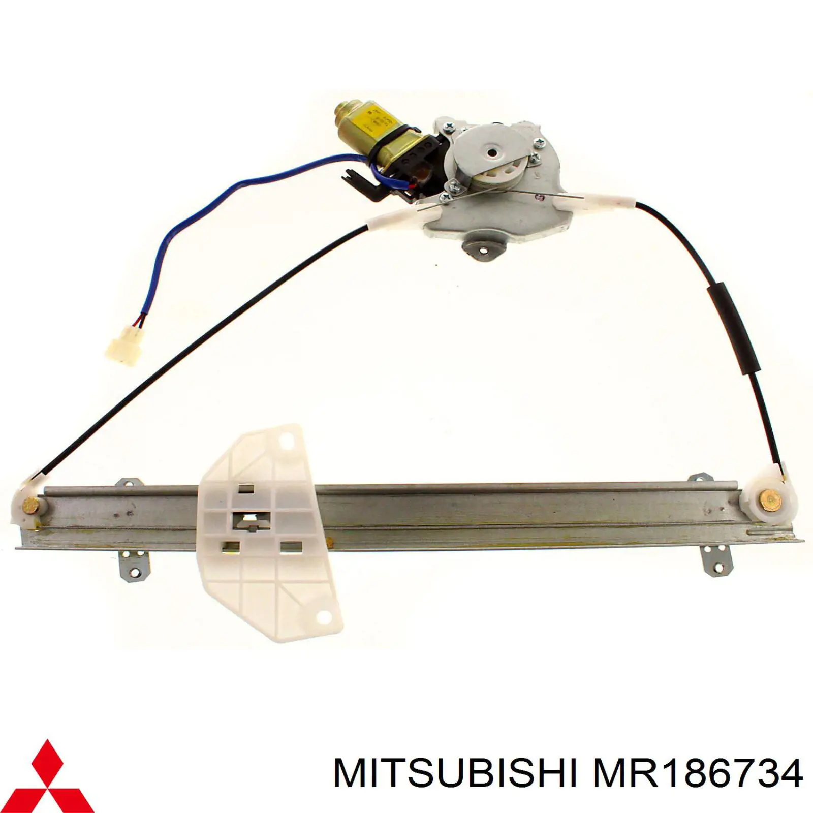 MR186734 Mitsubishi механізм склопідіймача двері передньої, правої