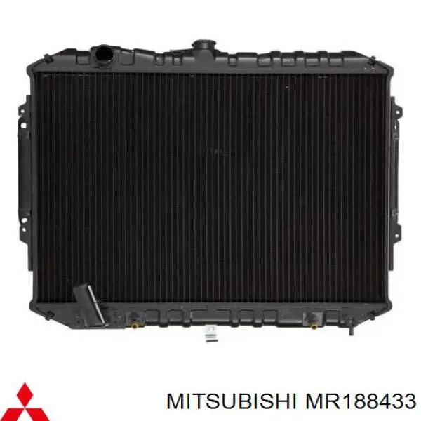 MR188433 Mitsubishi радіатор охолодження двигуна
