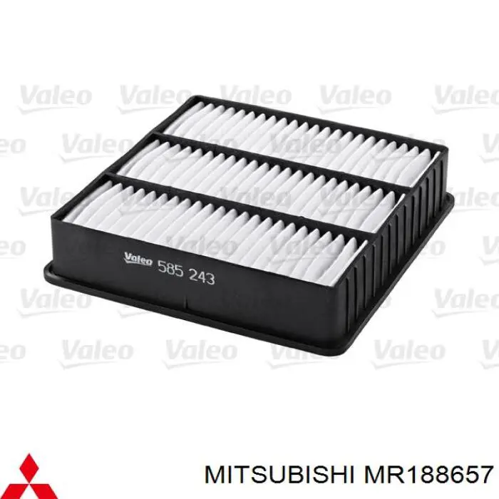 Купити MR188657 Mitsubishi Автомобільний фільтр повітря