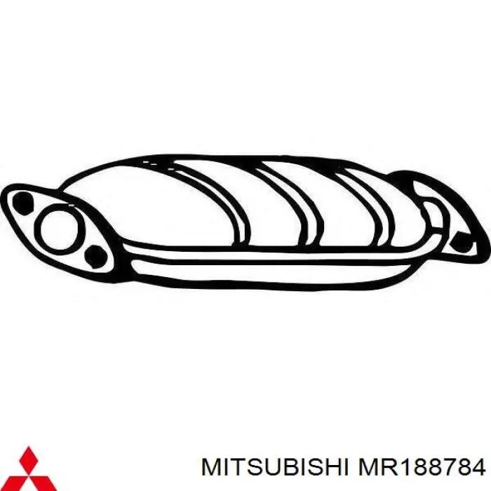 Купити MR188784 Mitsubishi Перетворювач відпрацьованих газів