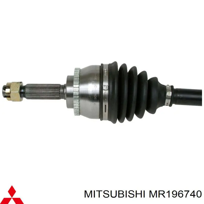 MR196740 Mitsubishi піввісь (привід передня, права)
