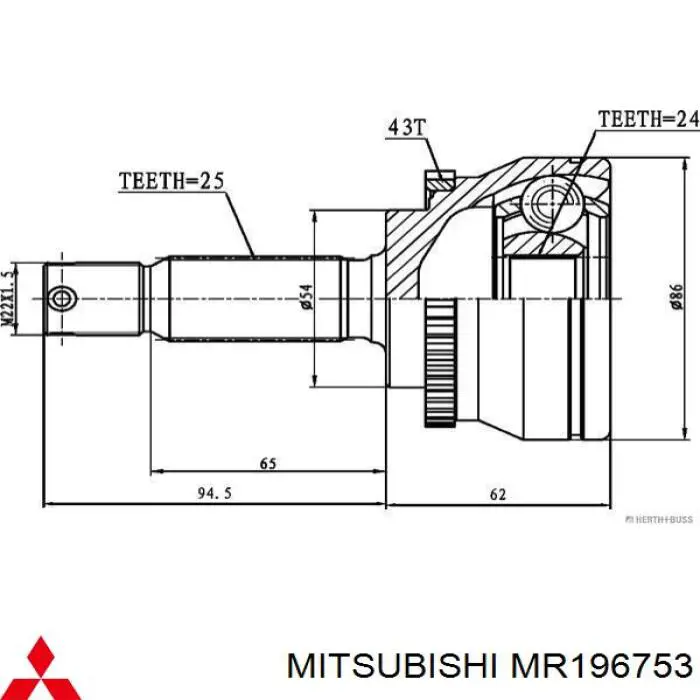  MR196753 Mitsubishi