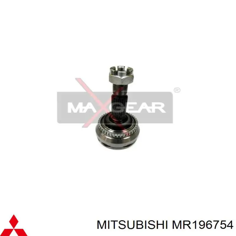 MN156272 Mitsubishi піввісь (привід передня, права)