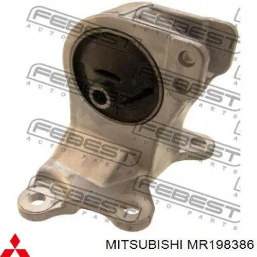 Купити MR198386 Mitsubishi Подушка (опора) двигуна, ліва