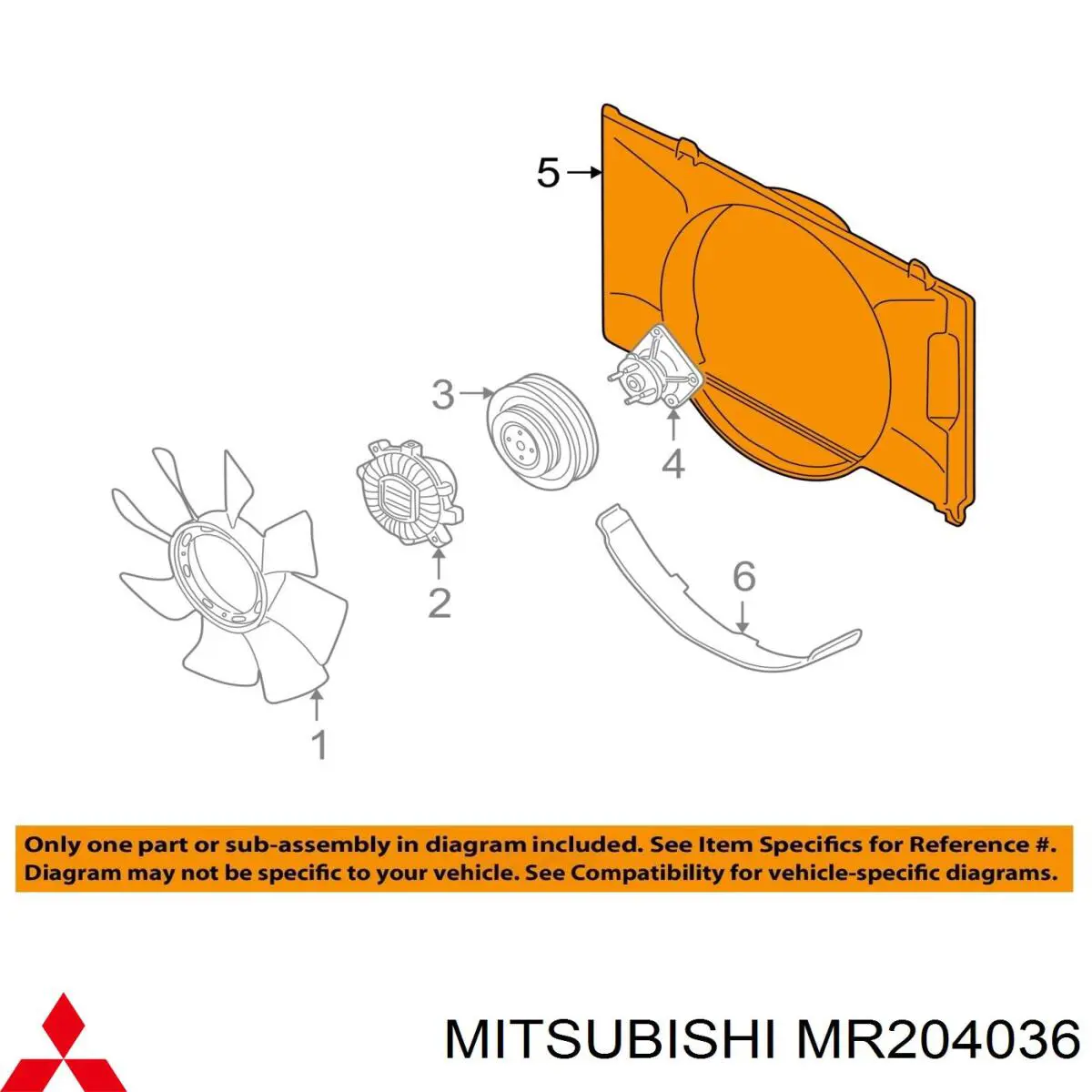  MR204036 Mitsubishi