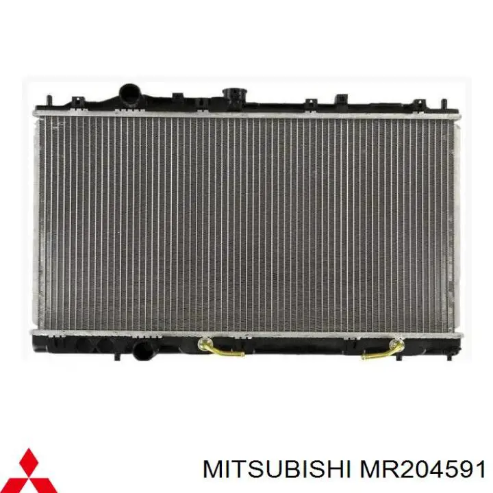 Радіатор основний Mitsubishi MR204591 ціна, від 56.71 USD