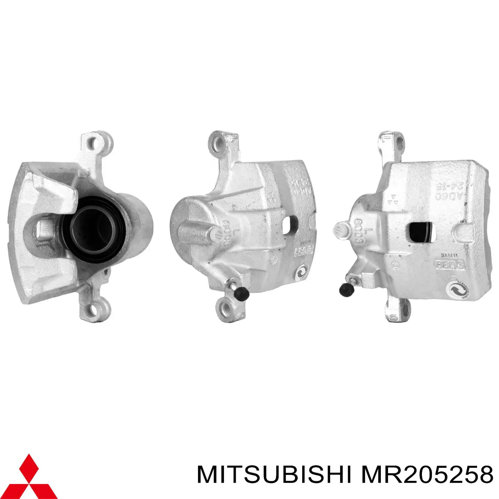 Супорт гальмівний передній лівий MR205258 Mitsubishi