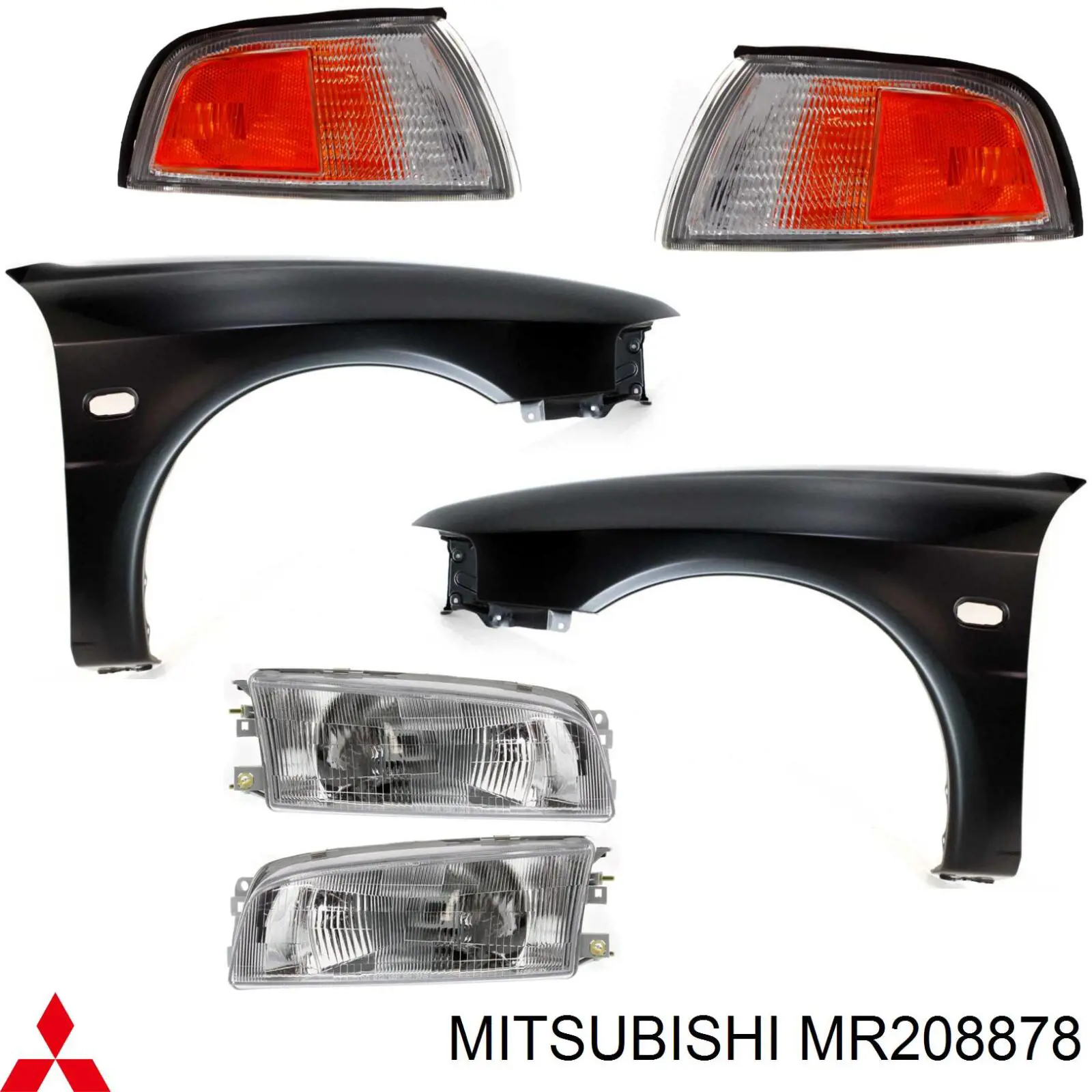  Крила Mitsubishi Lancer 6