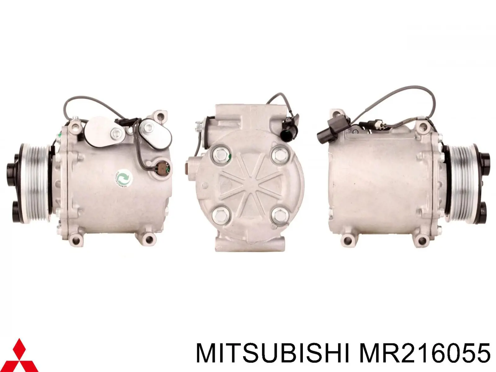 Компресор системи кондиціювання Mitsubishi MR216055 ціна, від 145.24 USD
