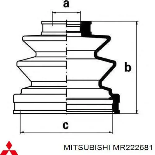 Купити MR222681 Mitsubishi 
