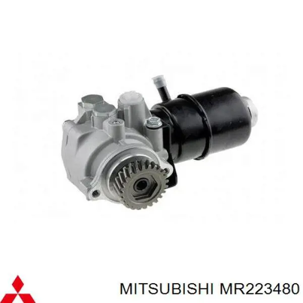 MR223480 Mitsubishi насос гідропідсилювача керма (гпк)