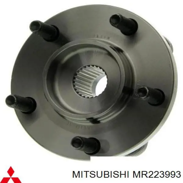 Маточина колеса передня Mitsubishi MR223993 ціна, від 73.85 USD