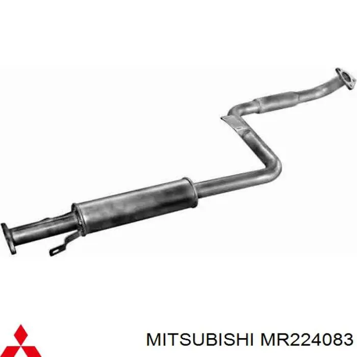 MR224083 Mitsubishi Середній глушник