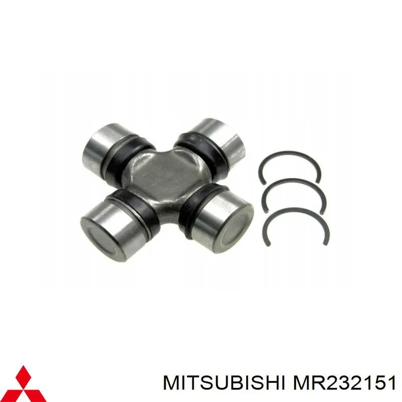 Хрестовина карданного валу Mitsubishi MR232151 ціна, від 15.24 USD