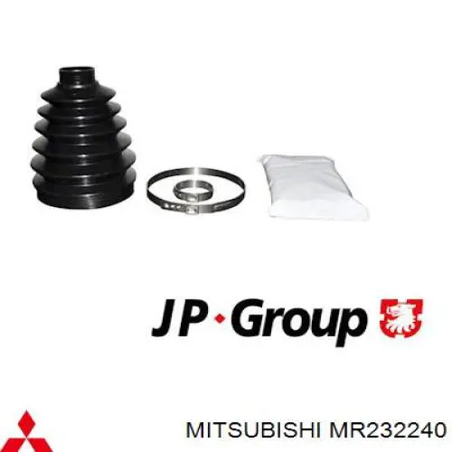 Пильник шарніра кутових швидкостей зовнішній передній Mitsubishi MR232240 ціна, від 7.61 USD
