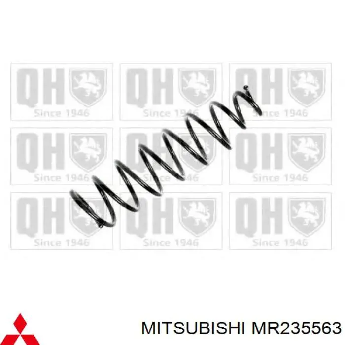 MR235563 Mitsubishi пружина задня