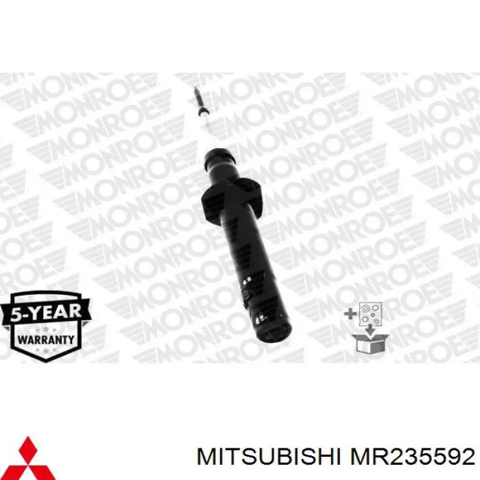 Стійка передня на Mitsubishi Galant VIII EA