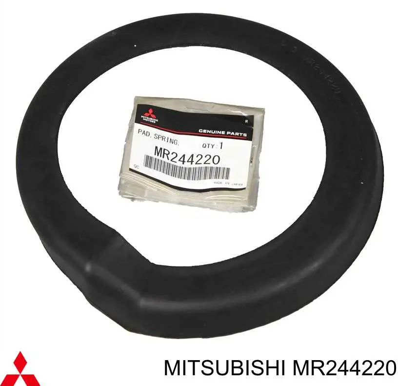 Проставка (гумове кільце) пружини передньої, нижня Mitsubishi MR244220 ціна, від 7.23 USD
