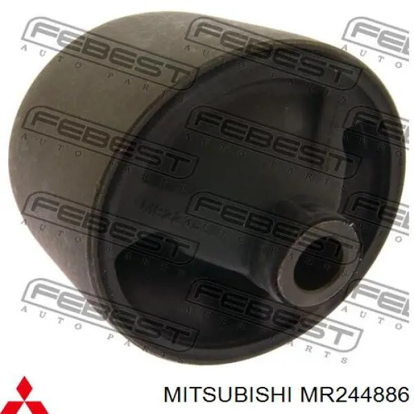 Купити MR244886 Mitsubishi Подушка (опора) двигуна ліва (сайлентблок)