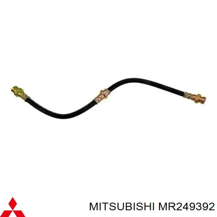 Шланг гальмівний передній Brembo T54045
