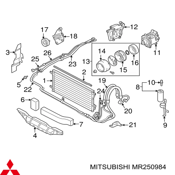 MR250984 Mitsubishi 