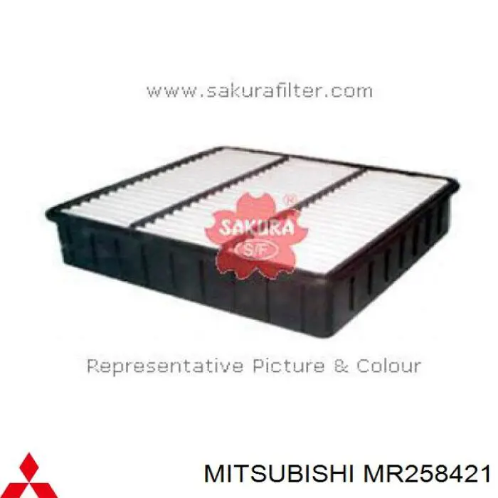 MR258421 Mitsubishi фільтр повітряний