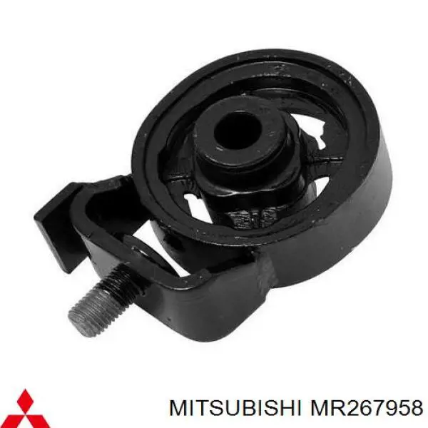 MR267958 Mitsubishi Втулка передньої поздовжньої балки двигуна