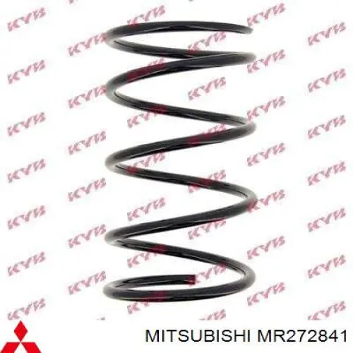 MR272841 Mitsubishi Пружина амортизатора передняя