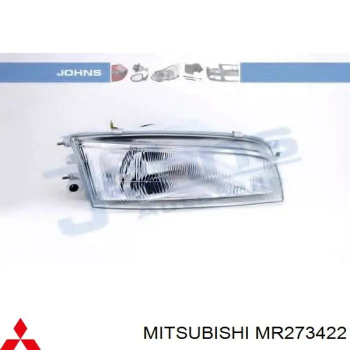 Фара права MR273416 Mitsubishi