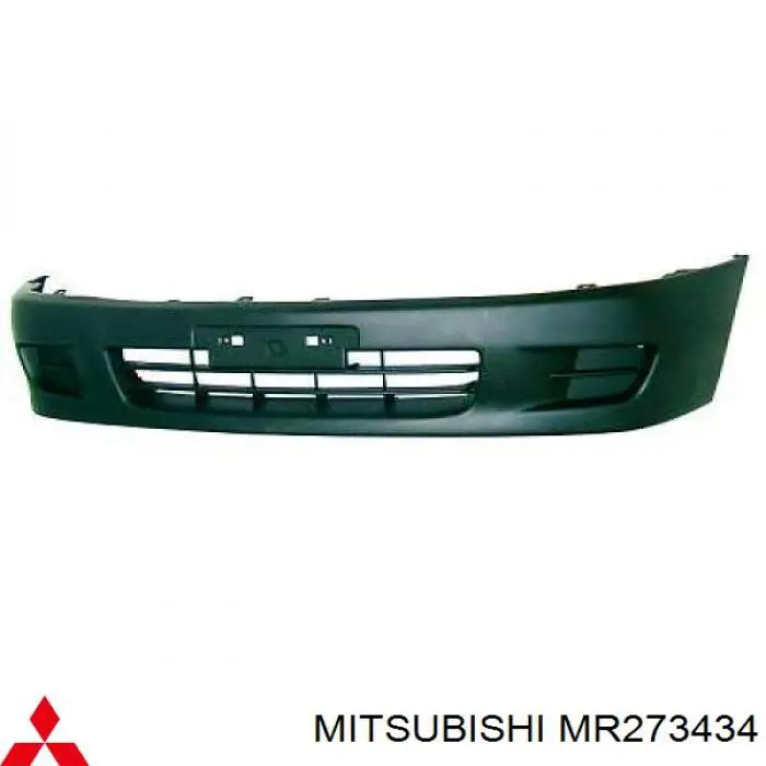 MR273433 Mitsubishi бампер передній
