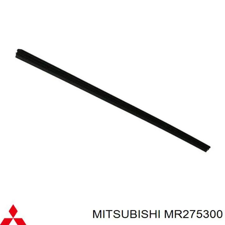 Гумка склоочисника пасажирська на Mitsubishi Outlander (CU)