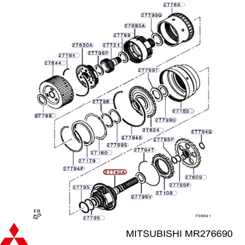  MR276690 Mitsubishi